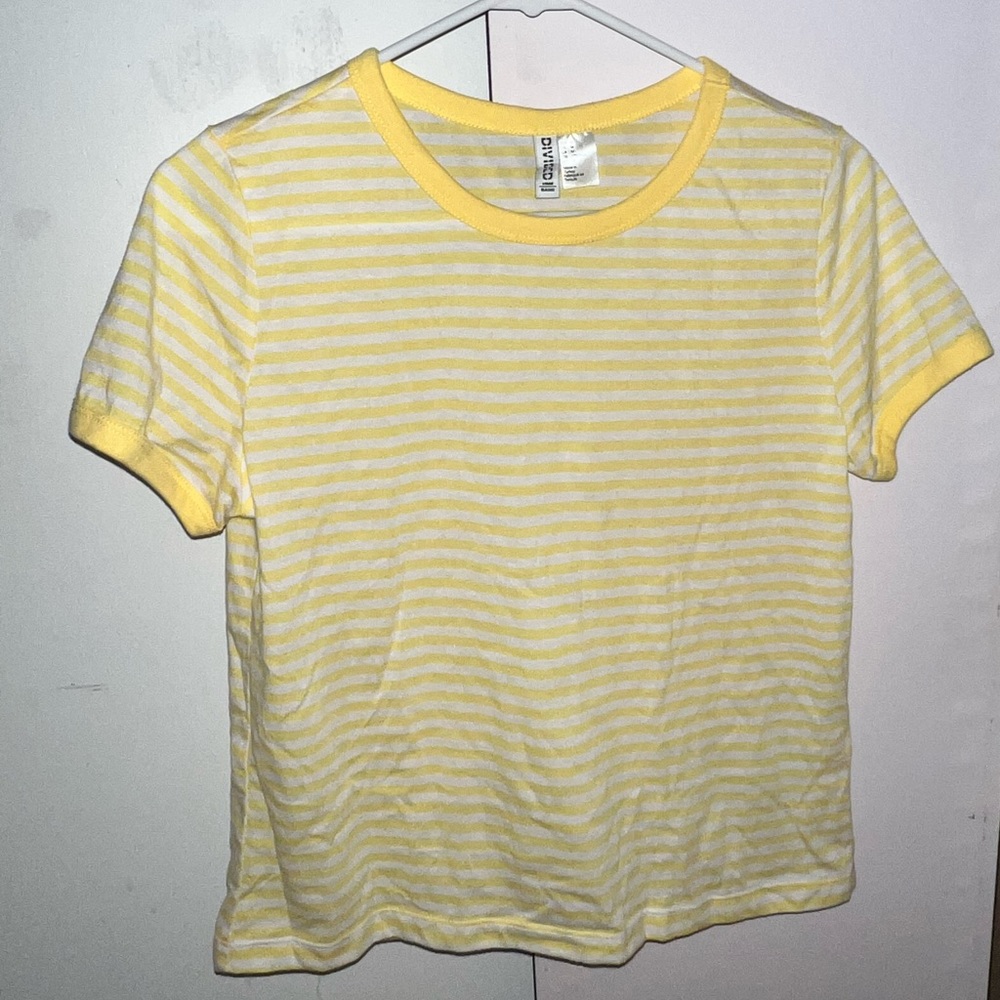 Striped Yellow Shirt
